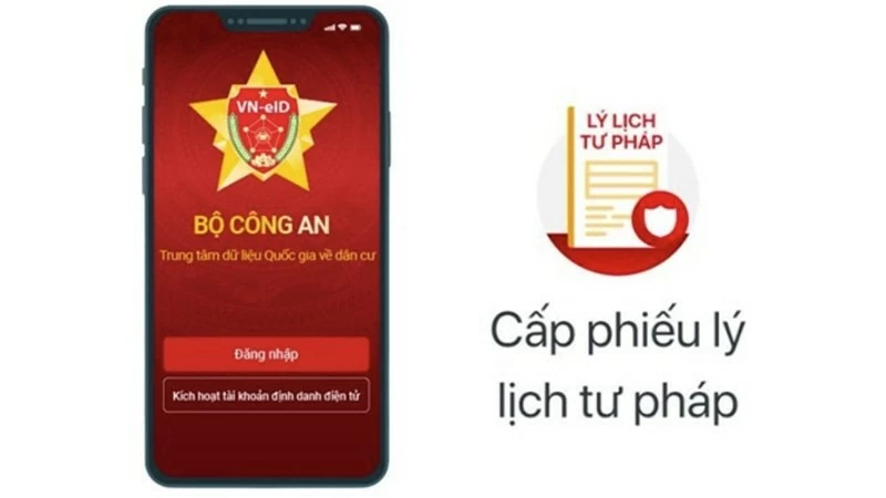 Mở rộng thí điểm cấp Phiếu lý lịch tư pháp qua VNeID trên cả nước từ 1/10/2024.