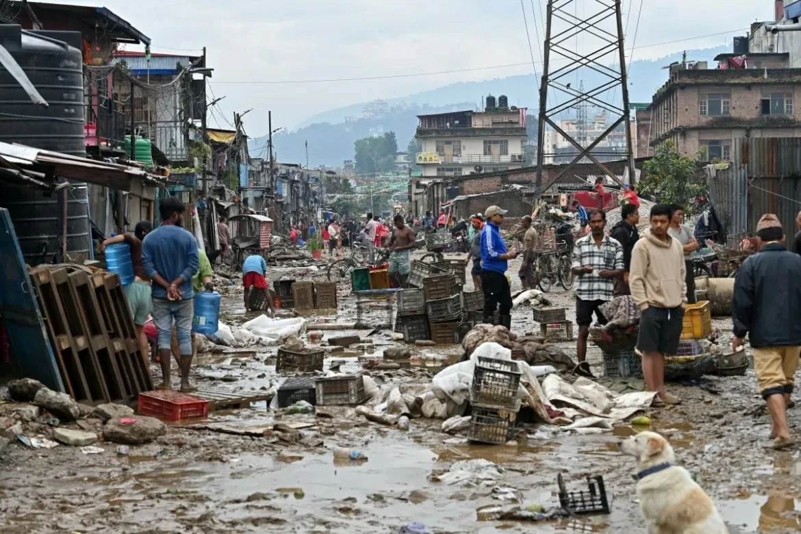 Nepal ‘vật lộn’ với lũ lụt và lở đất nghiêm trọng trên diện rộng