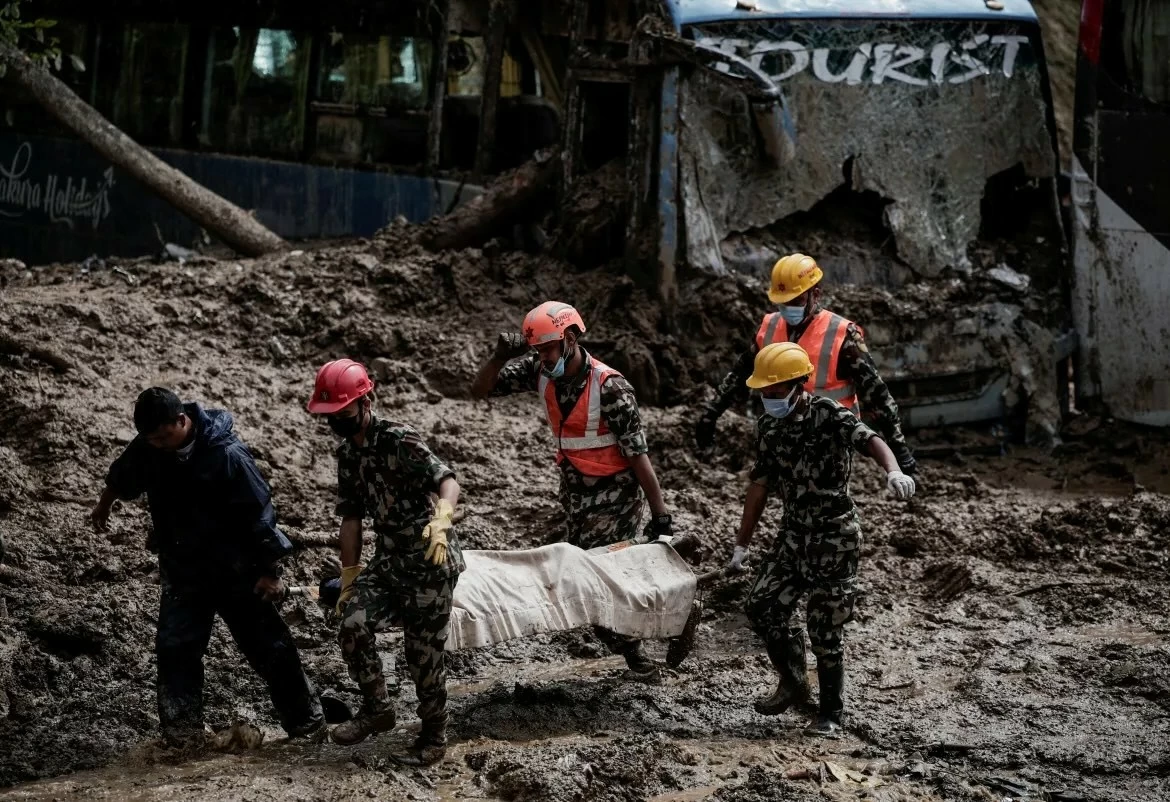 Nepal ‘vật lộn’ với lũ lụt và lở đất nghiêm trọng trên diện rộng