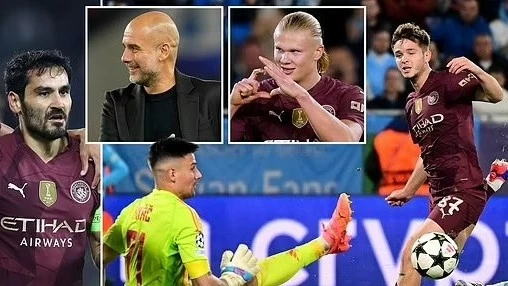 Man City cân bằng kỷ lục của MU, HLV Pep Guardiola vượt Sir Alex Ferguson