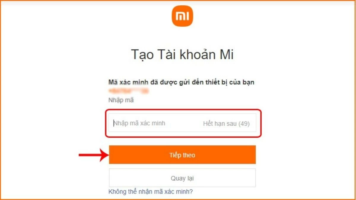 Tạo tài khoản Xiaomi, đăng ký tài khoản MI Account nhanh chóng