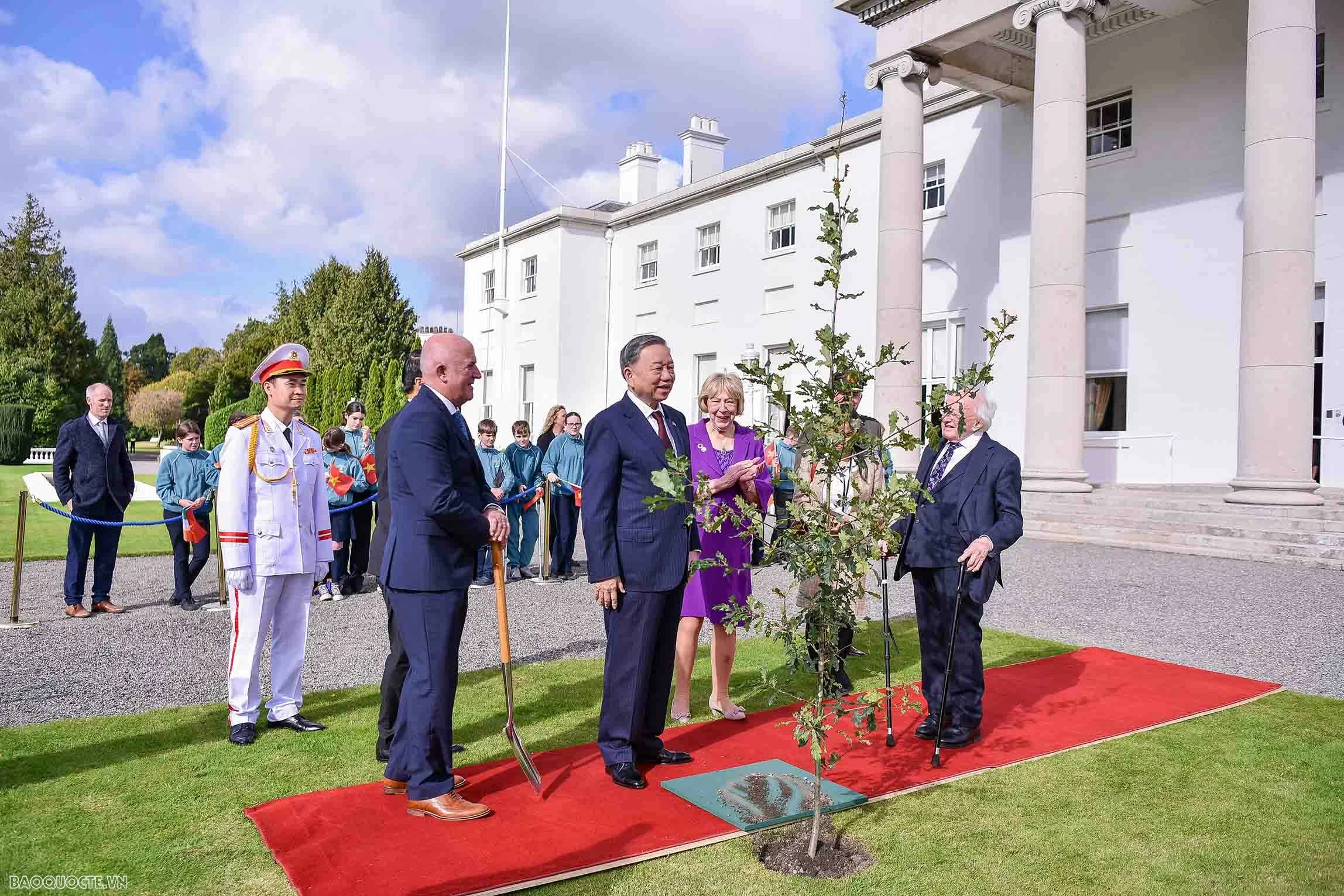 Tổng thống Michael Higgins: Việt Nam là đối tác thương mại hàng đầu của Ireland