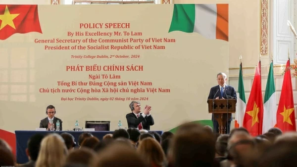 Tầm nhìn về kỷ nguyên mới trong quan hệ Việt Nam-Ireland