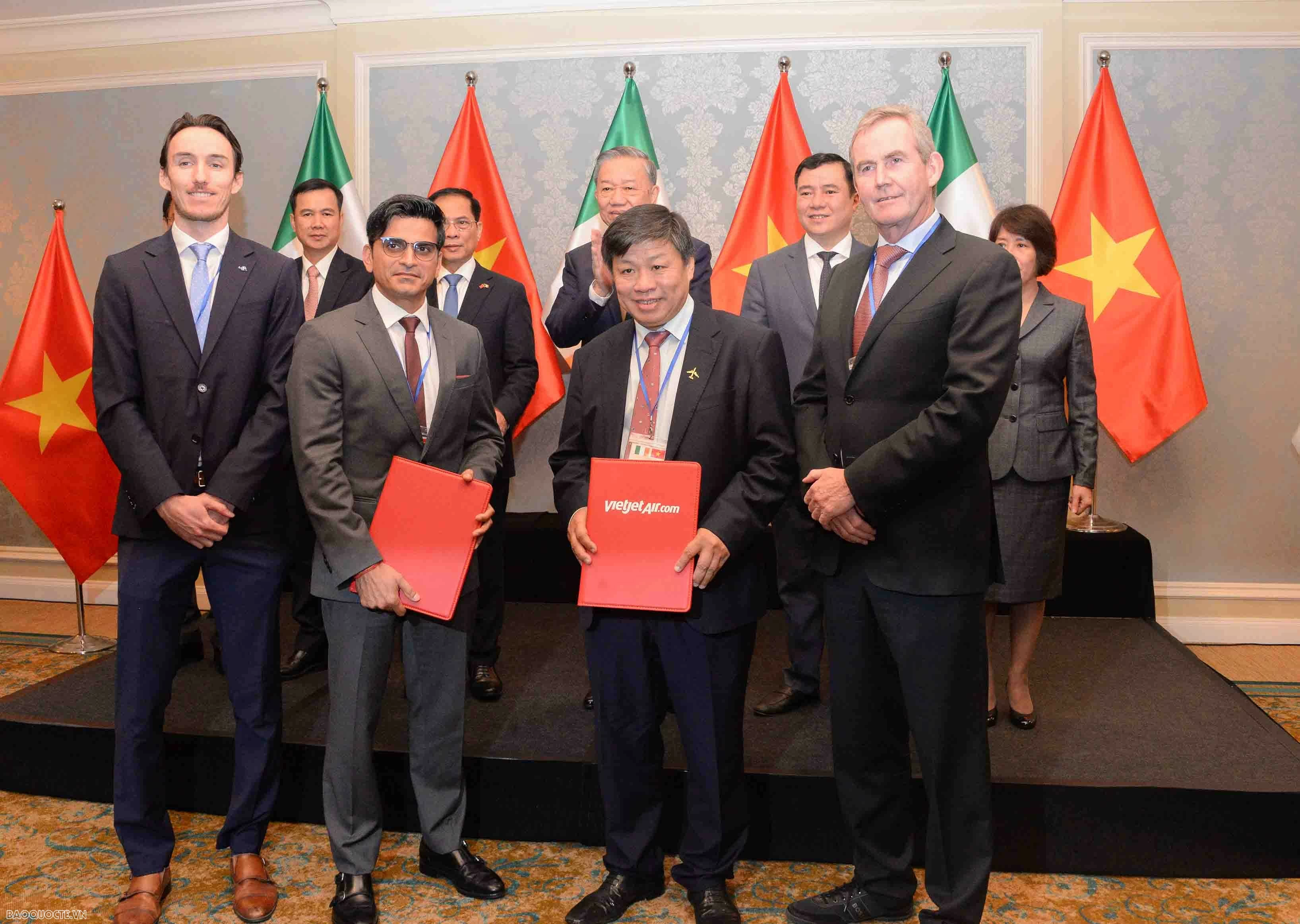 Vietnam, Ireland adopted Joint Statement on strengthening bilateral partnership