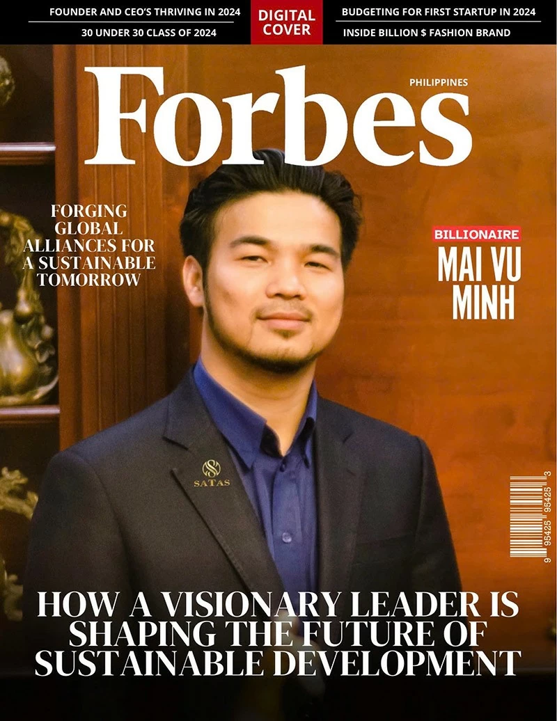 Báo Forbes đưa tin doanh nhân Mai Vũ Minh: Xây dựng liên minh toàn cầu cho tương lai bền vững