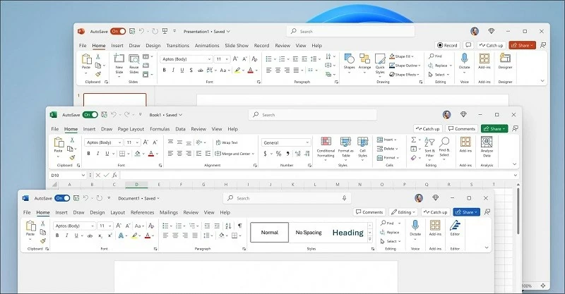 Office 2024 được Microsoft thay đổi giao diện theo ngôn ngữ Fluent Design mới