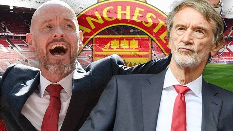 HLV Ten Hag đứng trước nguy cơ mất việc, Sir Jim Ratcliffe nói gì?