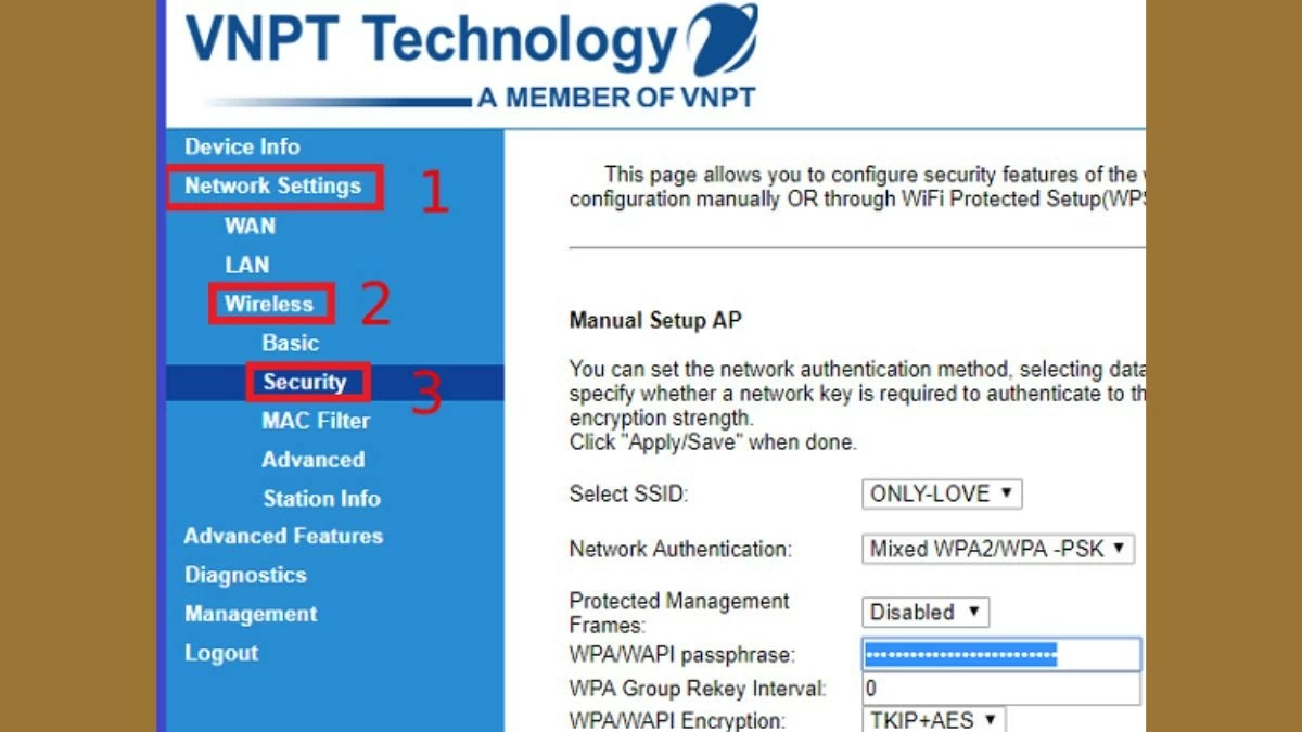 Đổi mật khẩu WiFi VNPT trên máy tính, điện thoại nhanh chóng