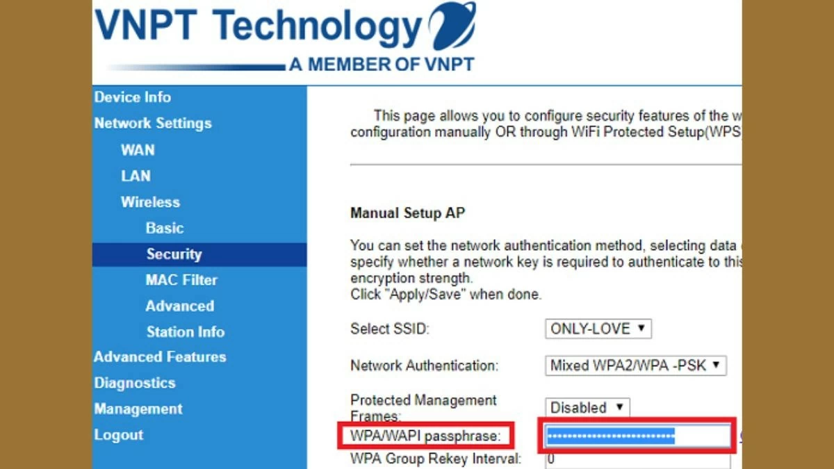 Đổi mật khẩu WiFi VNPT trên máy tính, điện thoại nhanh chóng