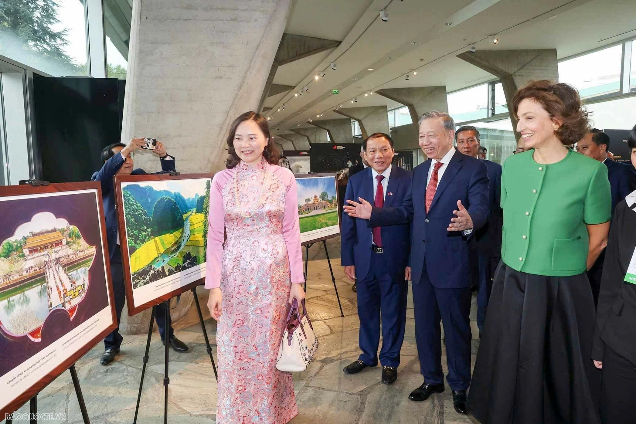 Thăm trụ sở UNESCO