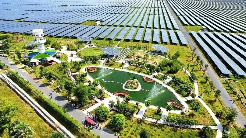 An Hảo Solar Farm -mô hình “đất kép” từ tư duy sáng tạo của Sao Mai Group.