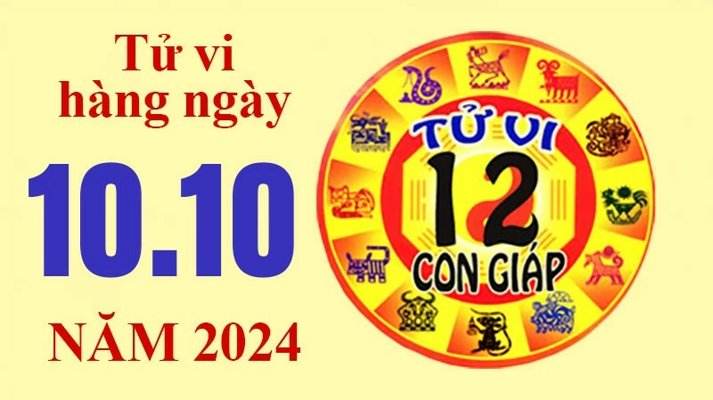 Tử vi hôm nay, xem tử vi 12 con giáp hôm nay ngày 10/10/2024: Tuổi Tỵ làm việc chăm chỉ