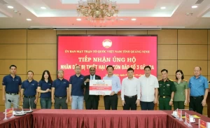 Singaporean firm supports Quang Ninh to overcome Yagi consequences