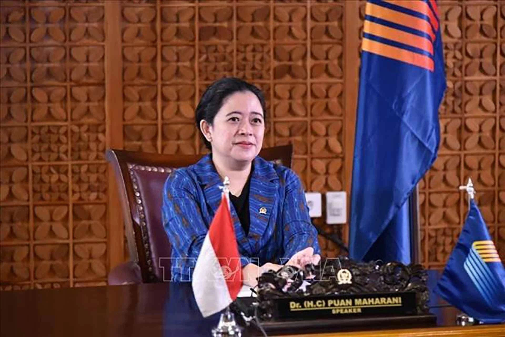 Bà Puan Maharani. (Nguồn: TTXVN)