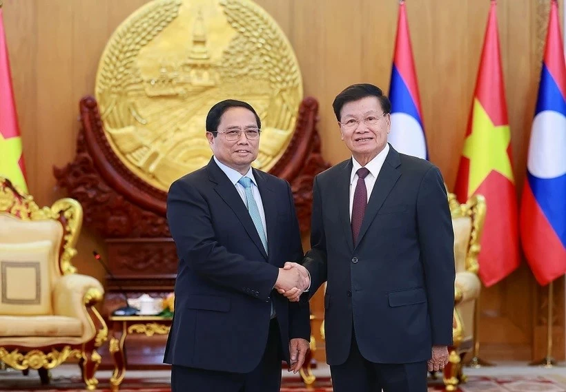 PM Pham Minh Chinh meets with General Secretary, President of Laos ahead of ASEAN Summits