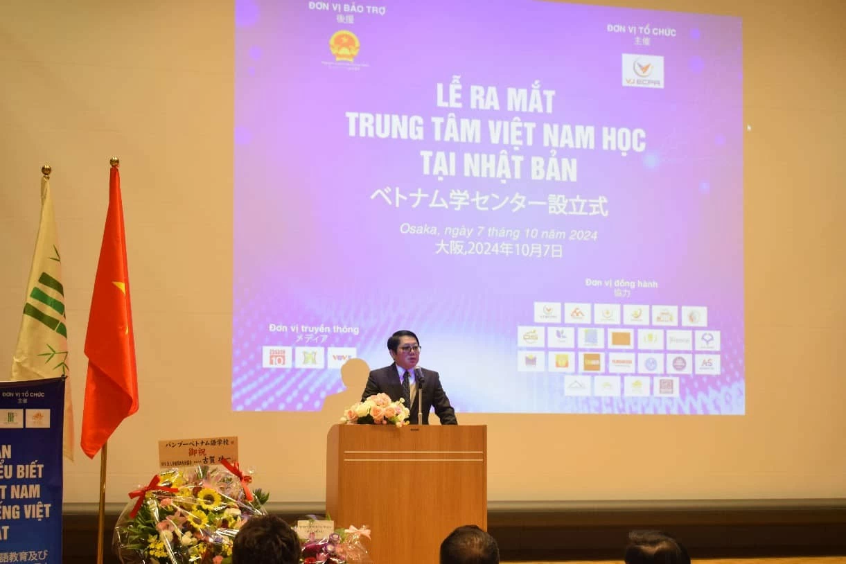 Ra mắt “Trung tâm Việt Nam học” tại Osaka, Nhật Bản