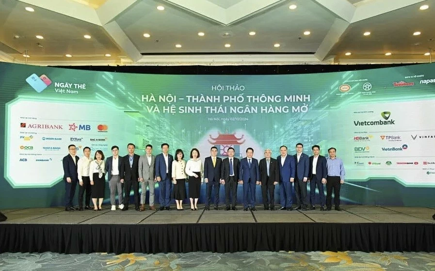 Vietcombank tham dự hội thảo 'Hà Nội - thành phố thông minh và hệ sinh thái ngân hàng mở'