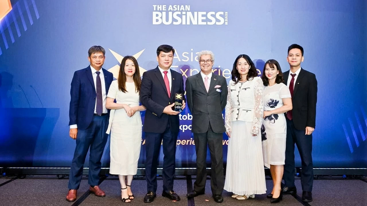 Vietcombank giành giải thưởng Asian Experience Awards 2024 cho giải pháp Call API