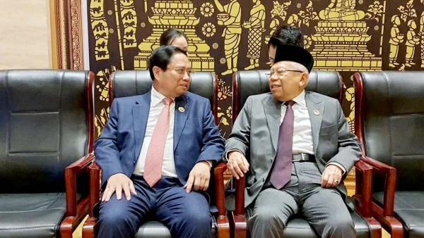 PM Pham Minh Chinh meets with Indonesian Vice President Ma’ruf Amin to raise trade revenue