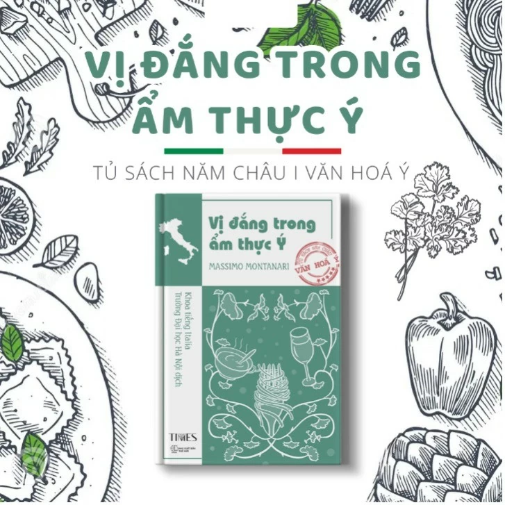 Cuốn sách Vị đắng trong ẩm thực Ý.