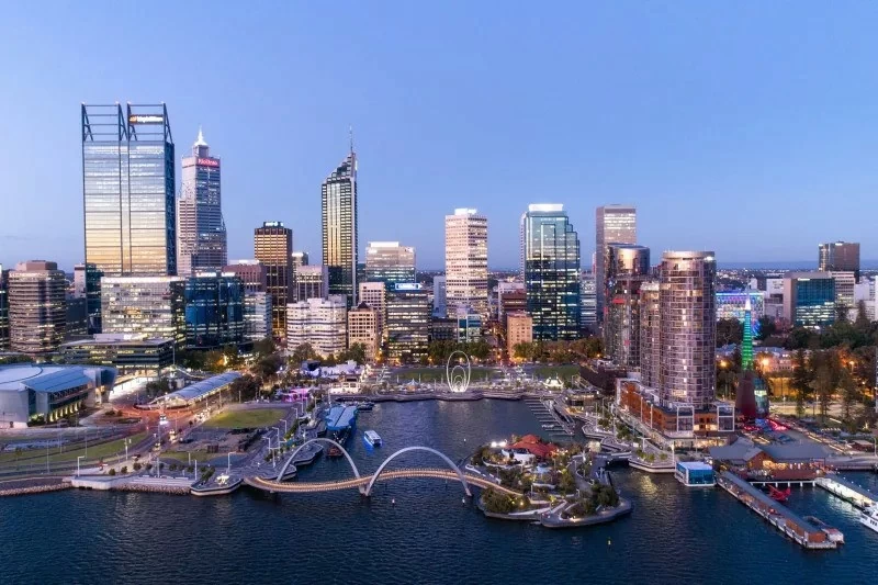 Thành phố Perth là thủ phủ của bang Western Australia và là thành phố lớn thứ tư của Australia. (Nguồn: Tourism Australia)