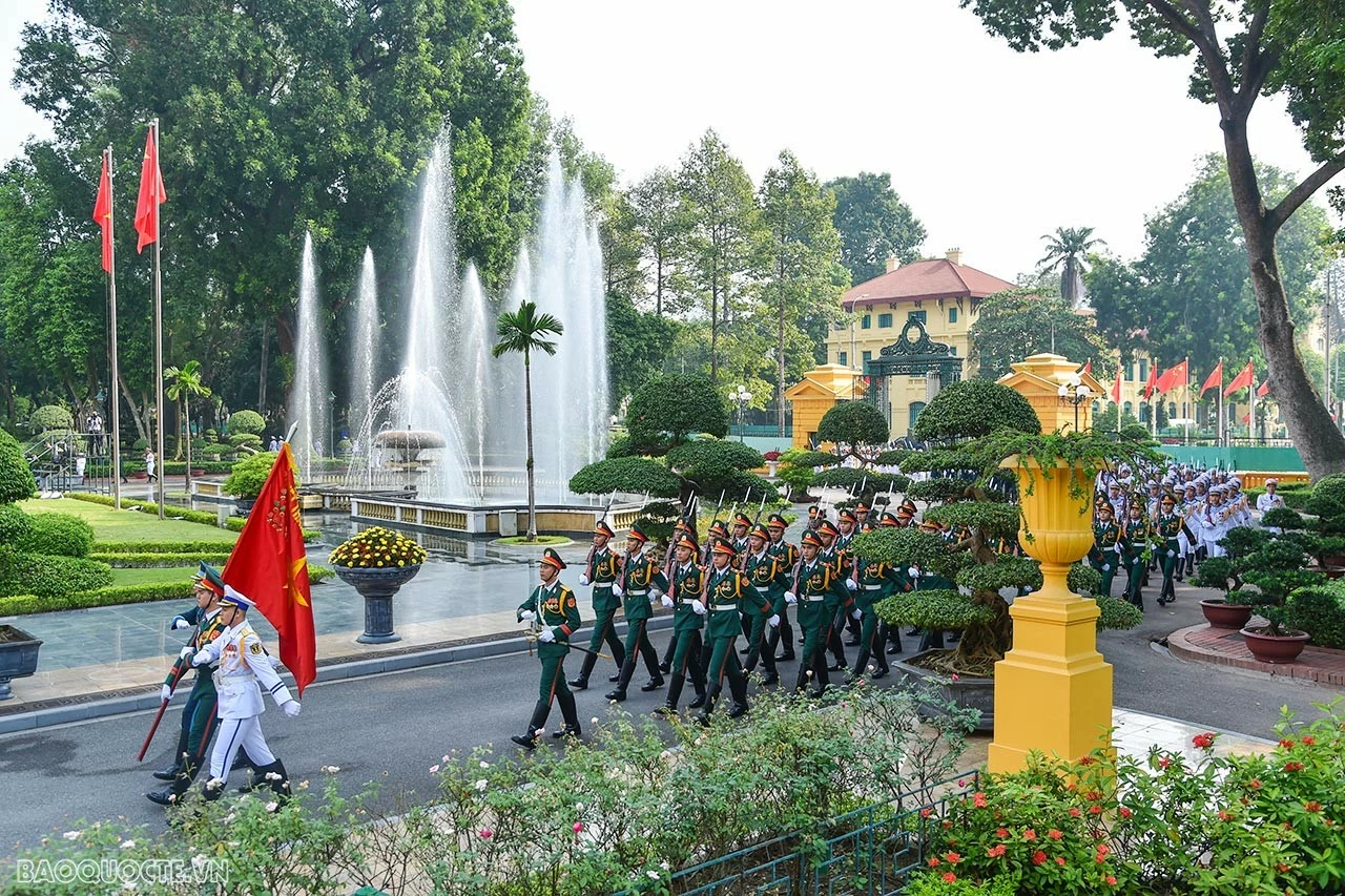 Thủ tướng Phạm Minh Chính chủ trì lễ đón chính thức Thủ tướng Trung Quốc Lý Cường