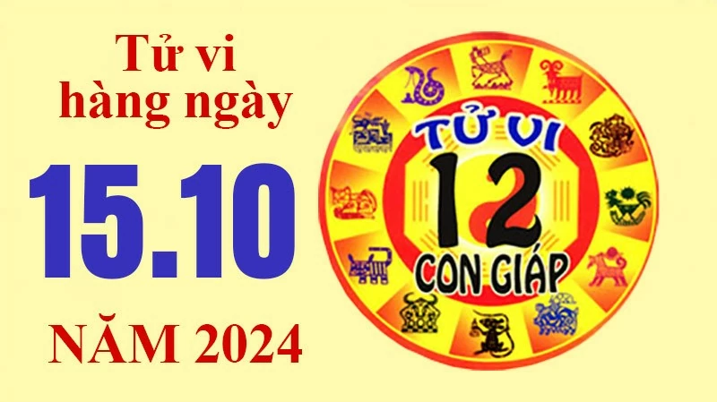 Tử vi hôm nay, xem tử vi 12 con giáp hôm nay ngày 15/10/2024: Tuổi Thìn công việc nhiều niềm vui