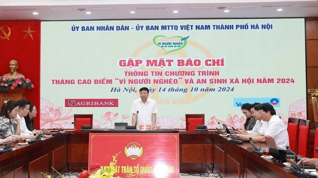 TP. Hà Nội phát động Tháng cao điểm 'Vì người nghèo' và an sinh xã hội năm 2024