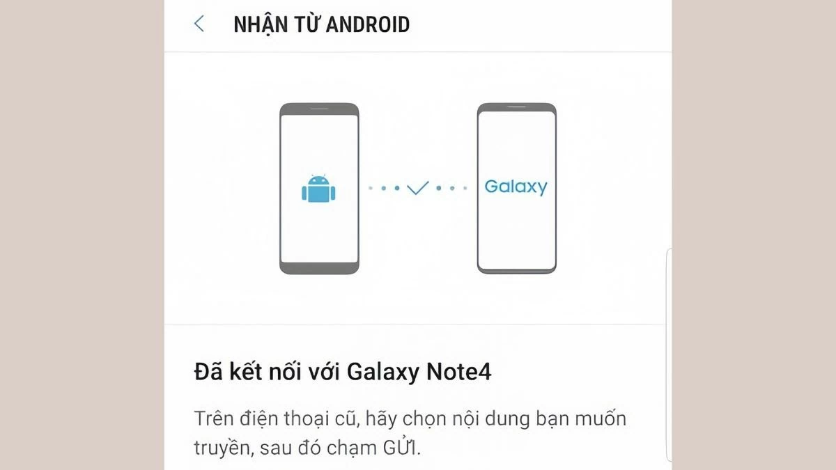 Chuyển dữ liệu giữa hai máy Samsung hiệu quả, nhanh chóng