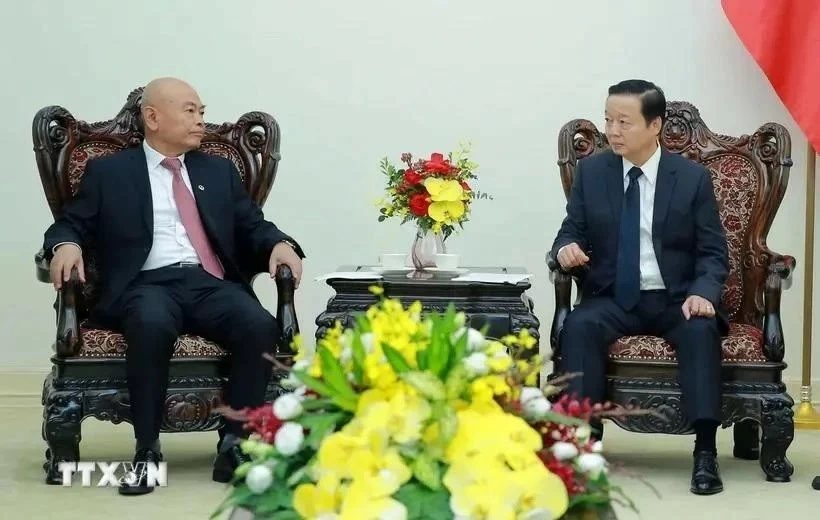 Deputy PM hosts leading Chinese railway firm’s leader