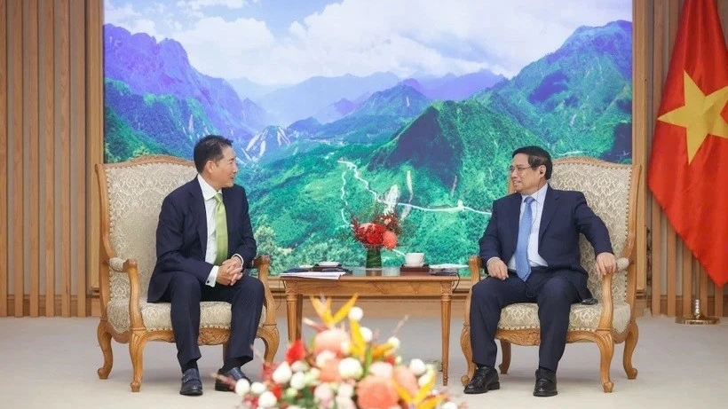 PM Pham Minh Chinh receives Chairman of Hyosung Group Cho Hyun Joon