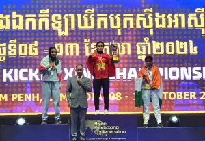 Vietnam bags 11 gold medals at 2024 Asian Kickboxing Championships