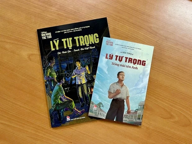 Kỷ niệm 110 năm ngày sinh Lý Tự Trọng: Tái bản hai cuốn sách viết về người đoàn viên thanh niên cộng sản đầu tiên