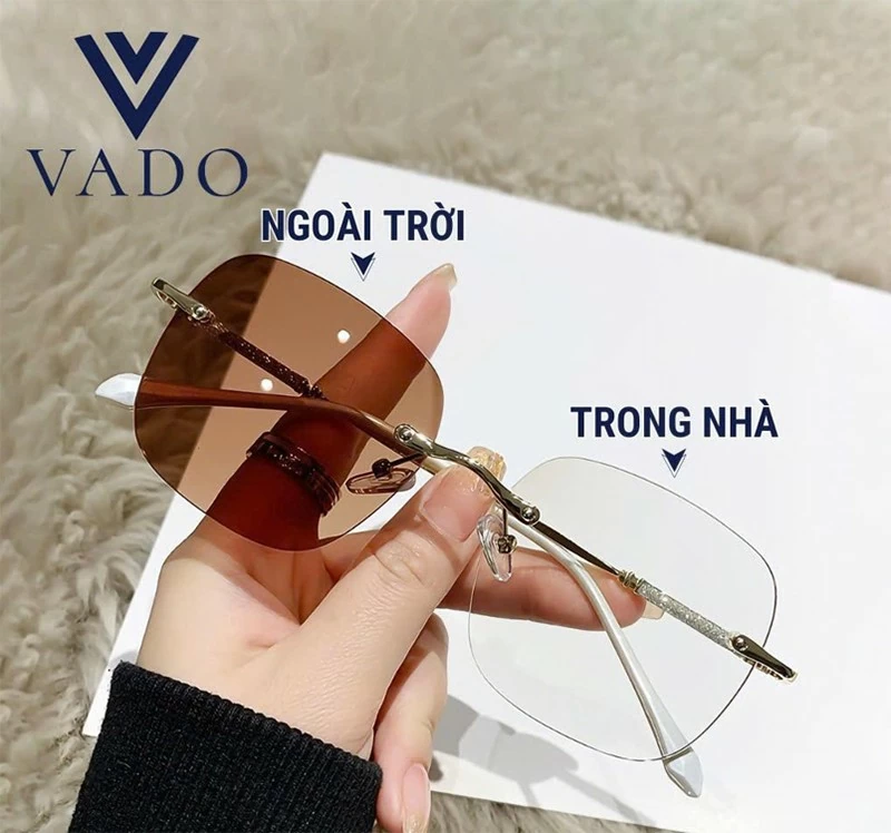 Hình ảnh kính mắt nhà thương hiệu Vado