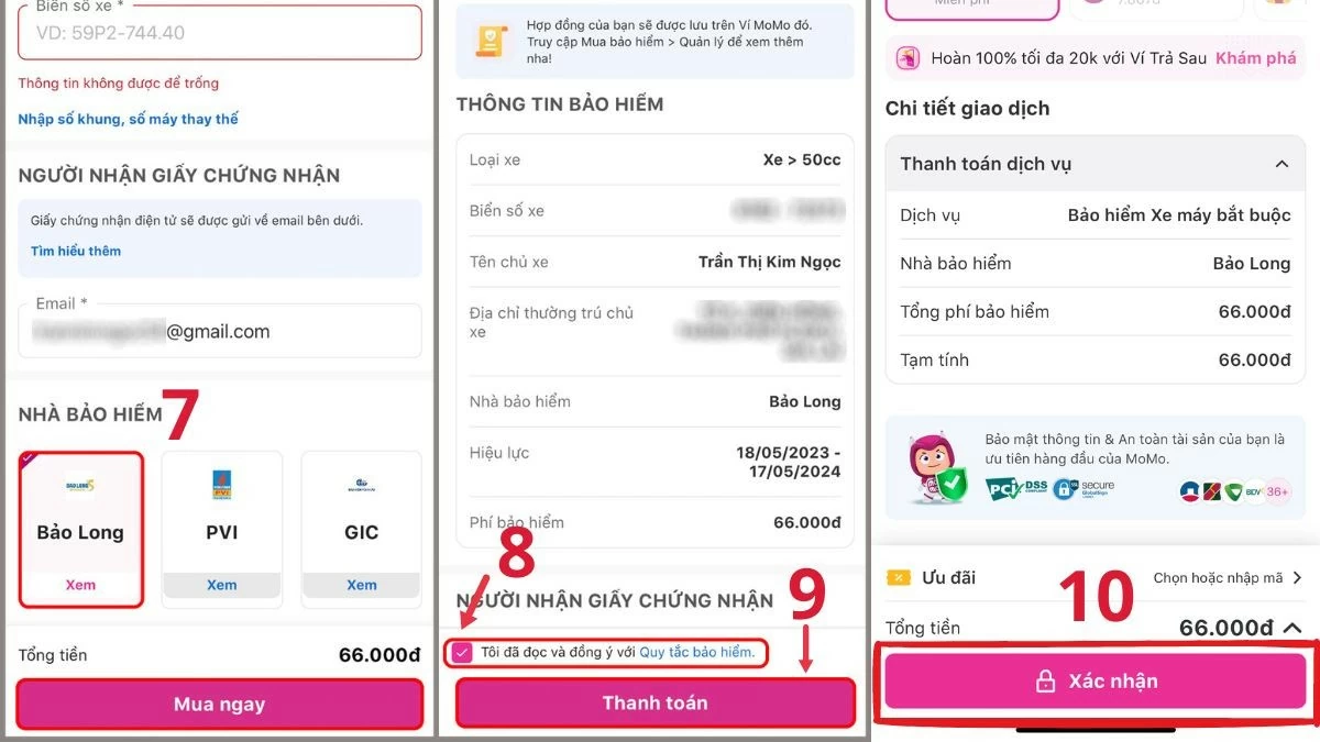 Top 5 cách mua bảo hiểm xe máy online nhanh chóng và hiệu quả