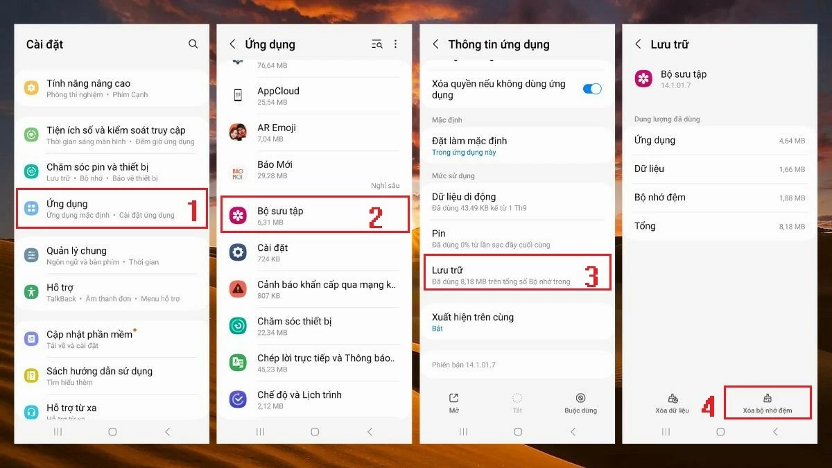 Bật mí 7 cách giải phóng dung lượng cho điện thoại Samsung Bật mí 7 cách giải phóng dung lượng cho điện thoại Samsung