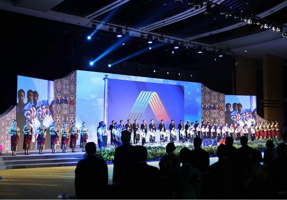 Overview of the opening ceremony of the 45th General Assembly of AIPA.