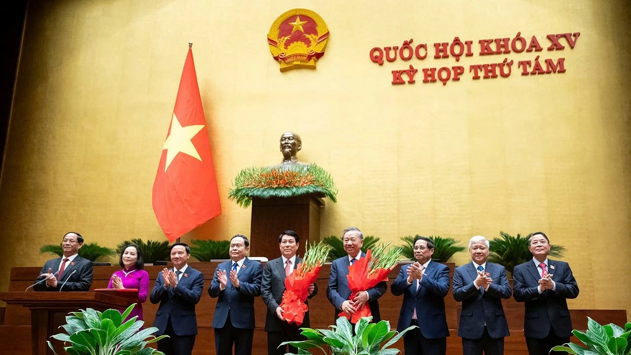 Lao leader sends congratulations to newly elected President Luong Cuong