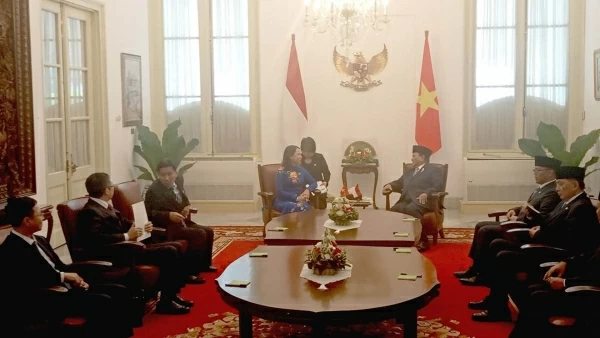 Phó Chủ tịch nước Võ Thị Ánh Xuân gặp Tổng thống Indonesia Prabowo Subianto