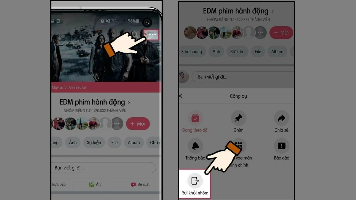 Cách rời nhóm trên Facebook nhanh bằng điện thoại, máy tính đơn giản