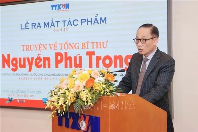 Tấm lòng của nhà văn Hàn Quốc dành cho cố Tổng Bí thư Nguyễn Phú Trọng