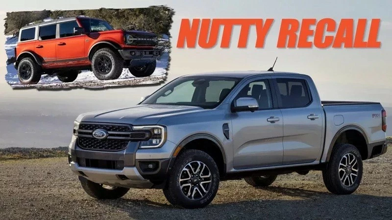 Triệu hồi xe Ford Ranger và Bronco tại Mỹ do lỗi đai ốc