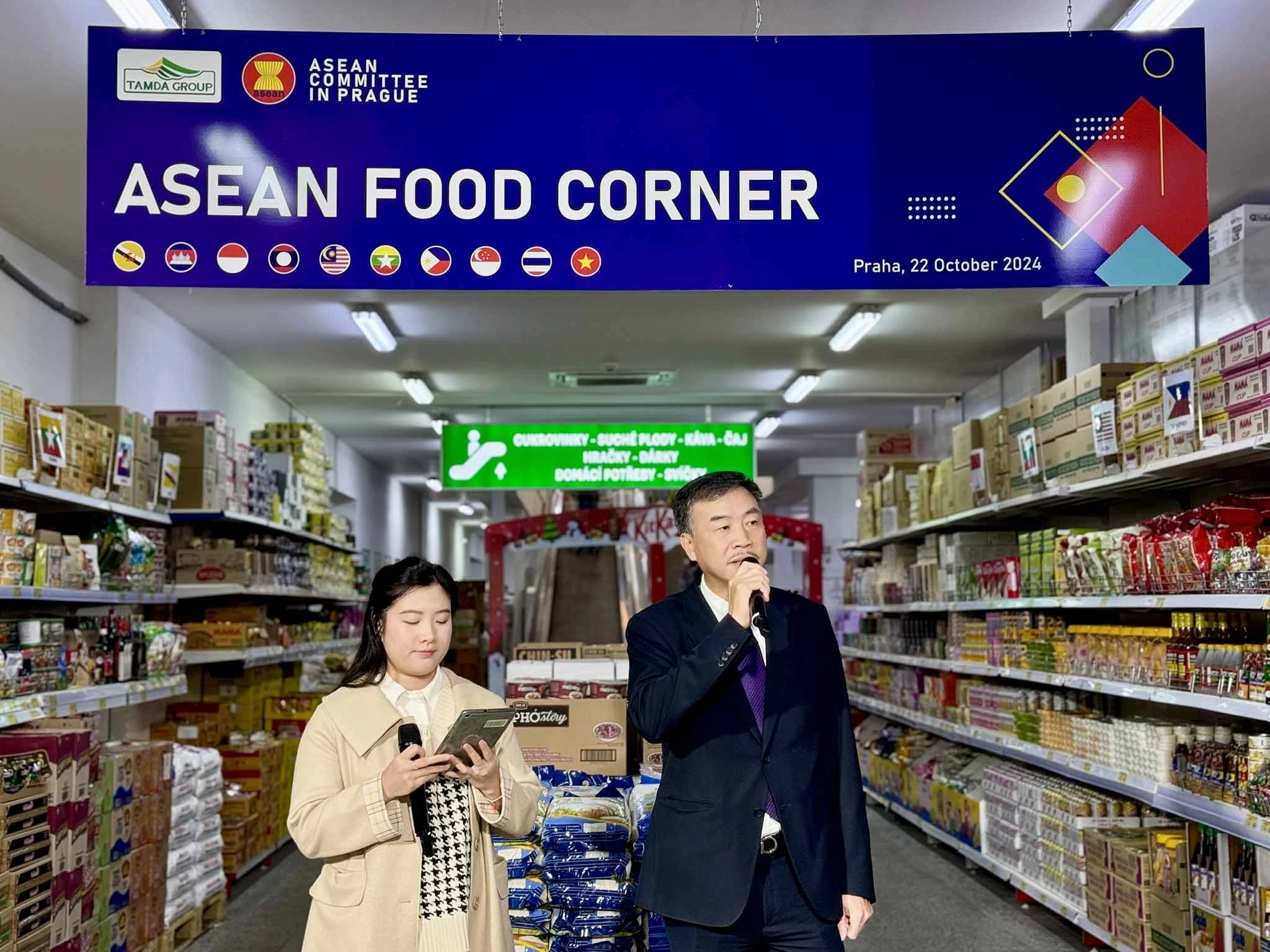 ASEAN Food Corner 2024 - Đưa hàng hóa ASEAN đến gần hơn với người tiêu dùng tại Cộng hòa Czech và châu Âu