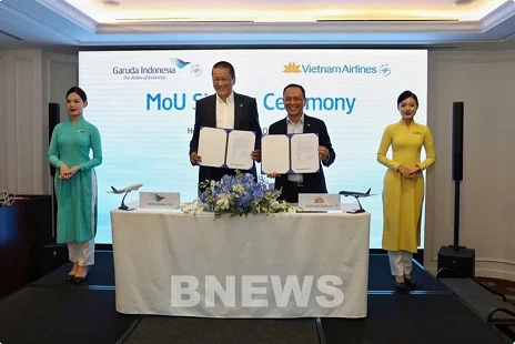 Vietnam Airlines, Garuda Indonesia strengthen strategic partnership