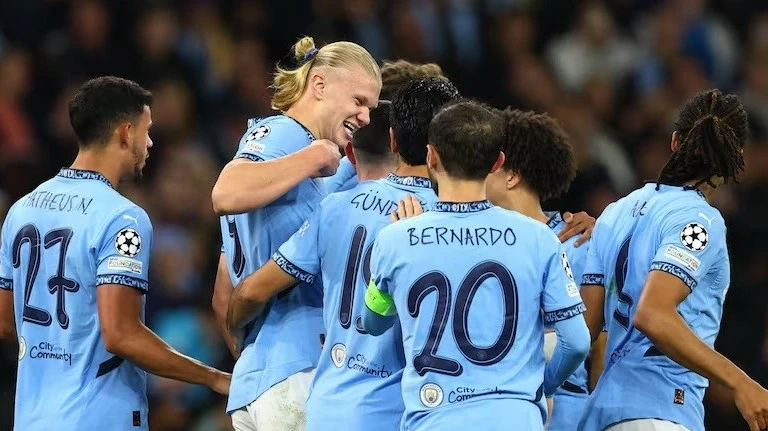 Man City phá kỷ lục của MU tại UEFA Champions League