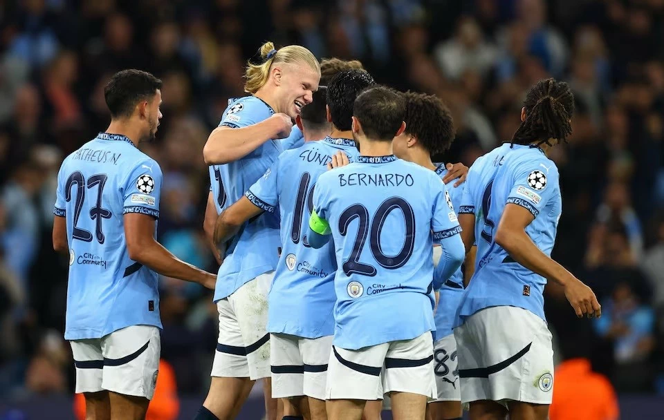 Man City phá kỷ lục của MU tại UEFA Champions League