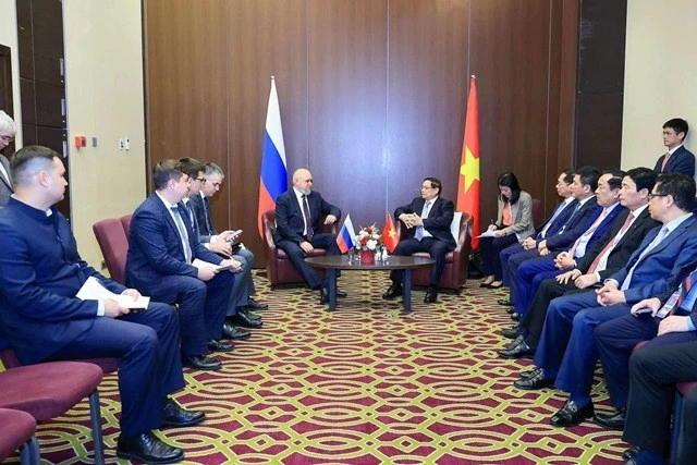 PM Pham Minh Chinh receives Russian Minister of Energy Sergey Tsivilev in Kazan