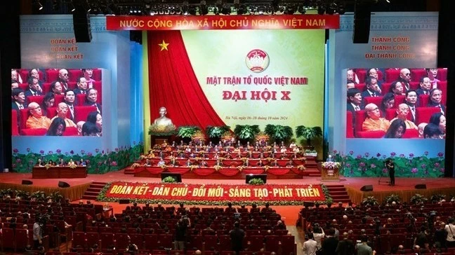 The 10th National Congress of the Vietnam Fatherland Front convened in Hanoi