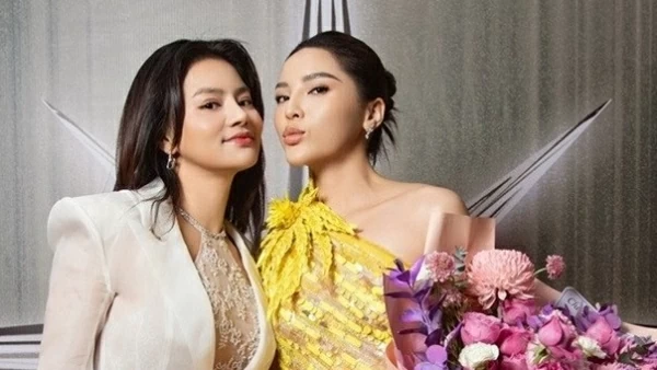 Hình ảnh dàn người đẹp mừng Hoa hậu Kỳ Duyên nhận sash Miss Universe Vietnam 2024