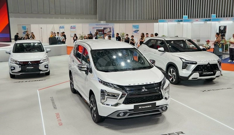 Bộ ba phiên bản kỷ niệm 30 năm của Mitsubishi Xpander, Mitsubishi Xforce và Mitsubishi Attrage.